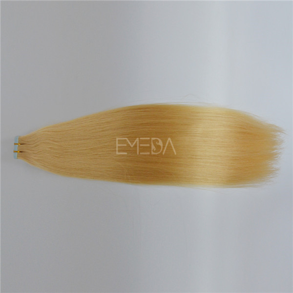 Virgin Cuticle Russian Human Hair Tape Hair Extension ZJ0007